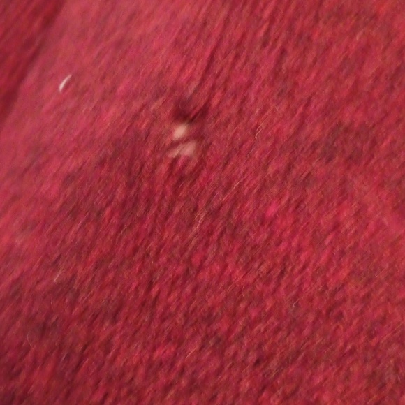 Woolrich Burgundy Nordic Knit Sweater Size Medium - Picture 5 of 8